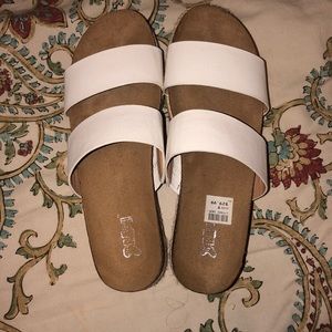 white platforms